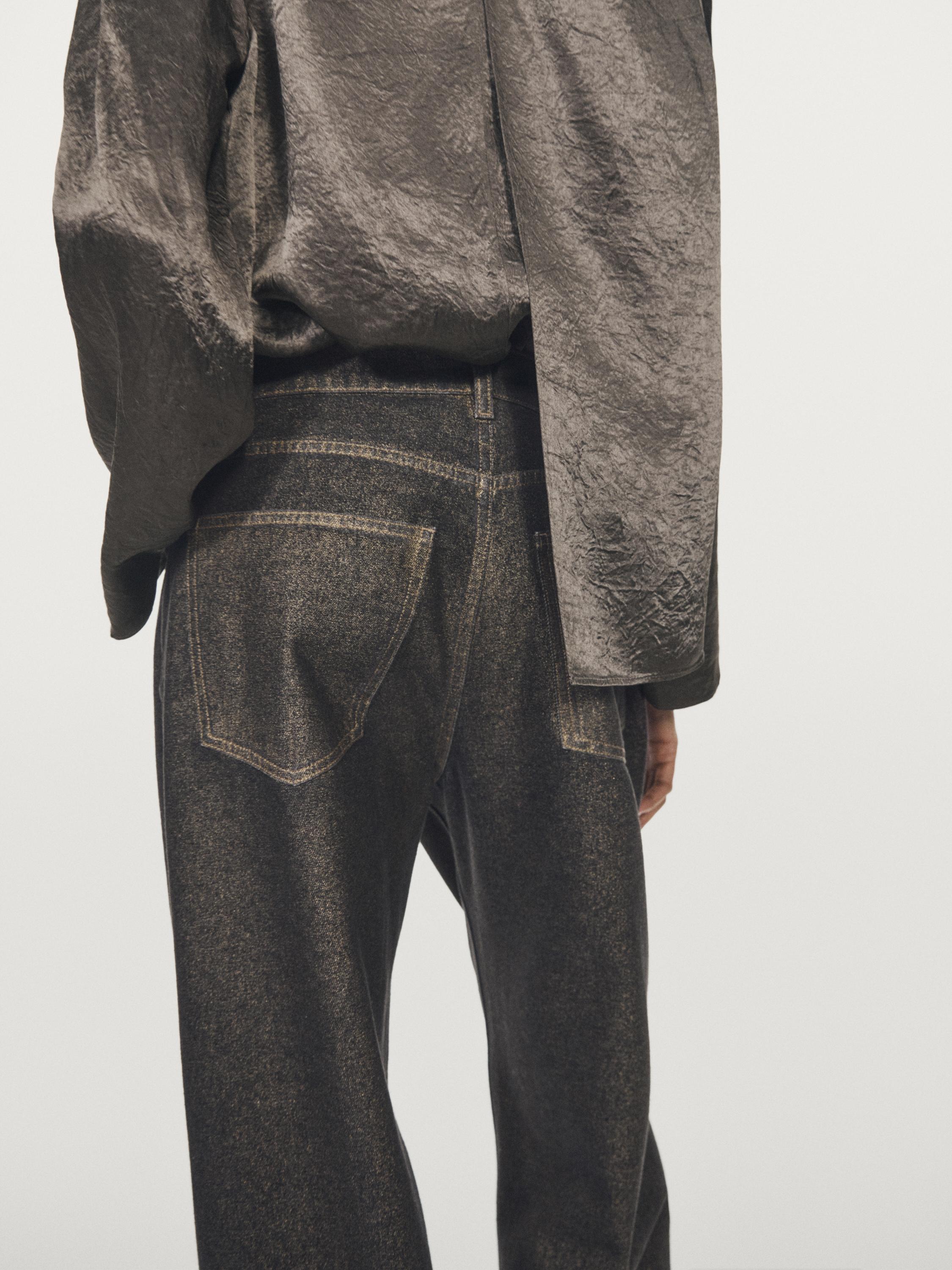 Chemisier fluide satiné nœud